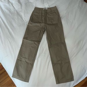 Style Addict Green/Khaki Womens Trousers/Work Pant Size S
